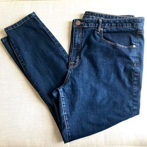 Mossimo High Waist Ankle Skinny Dark Wash